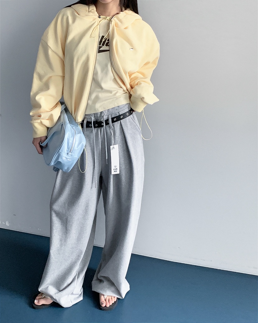 LIVE AID-P韓國直郵女士新款人氣推薦職業時尚真品休閑褲LIVE AID-P休閑褲