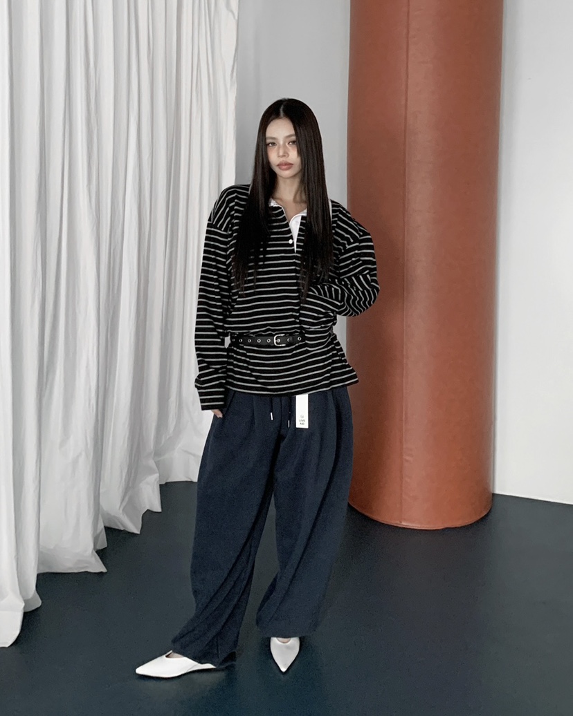 LIVE AID-P韓國直郵女士新款人氣推薦職業時尚真品休閑褲LIVE AID-P休閑褲