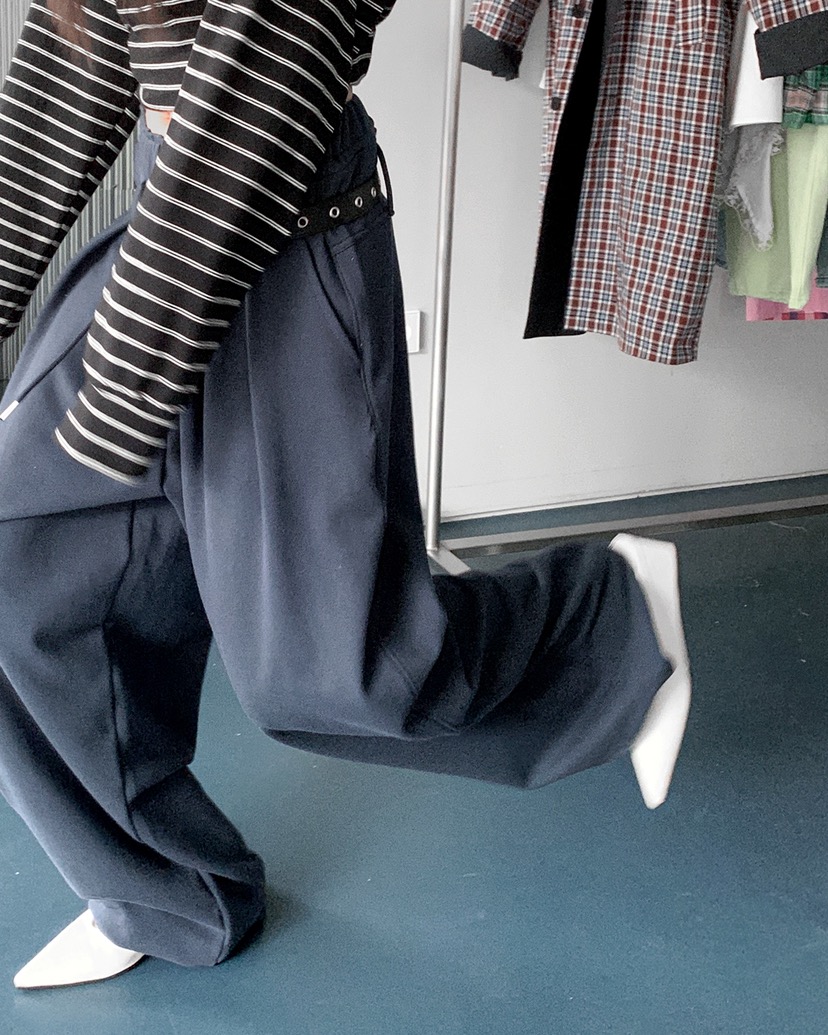 LIVE AID-P韓國直郵女士新款人氣推薦職業時尚真品休閑褲LIVE AID-P休閑褲