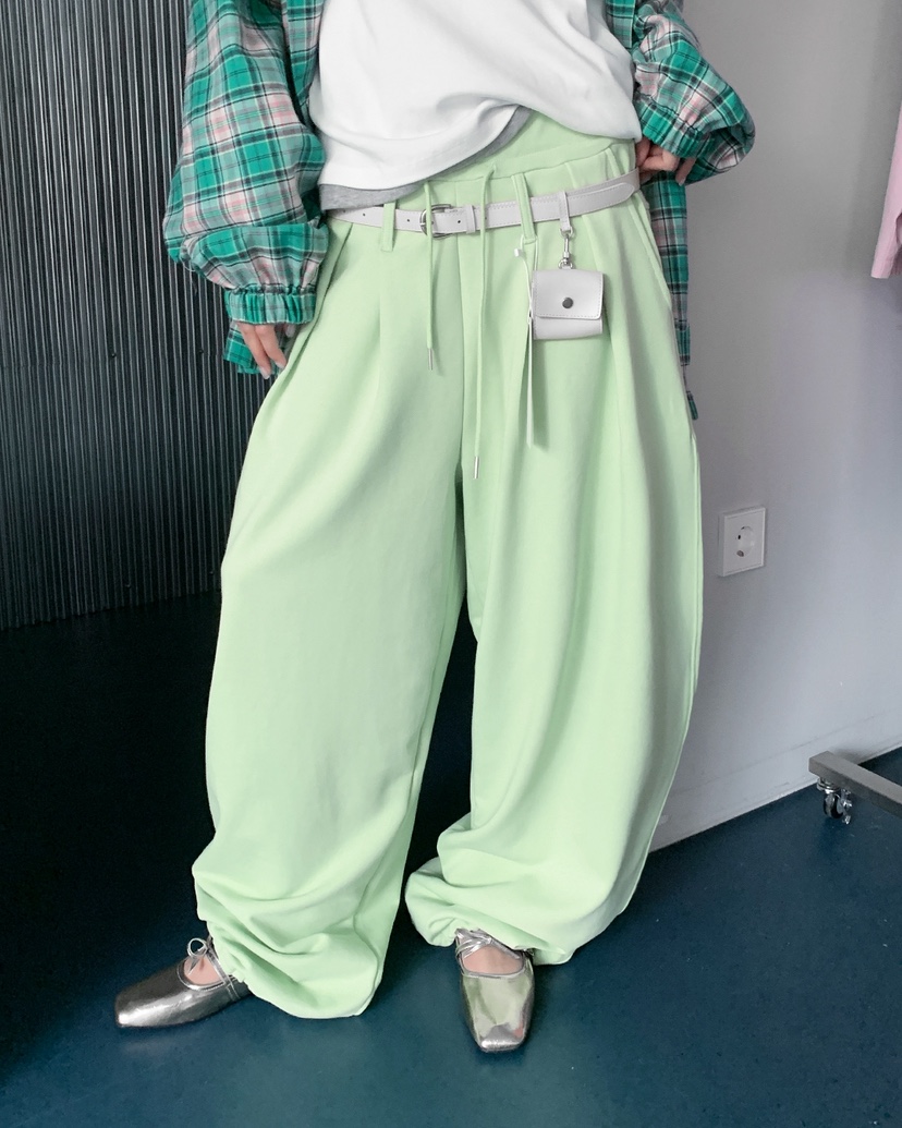 LIVE AID-P韓國直郵女士新款人氣推薦職業時尚真品休閑褲LIVE AID-P休閑褲