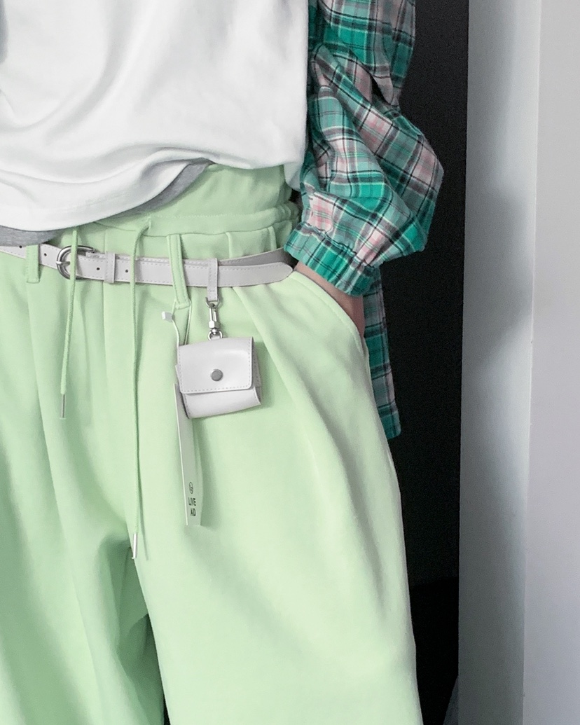 LIVE AID-P韓國直郵女士新款人氣推薦職業時尚真品休閑褲LIVE AID-P休閑褲