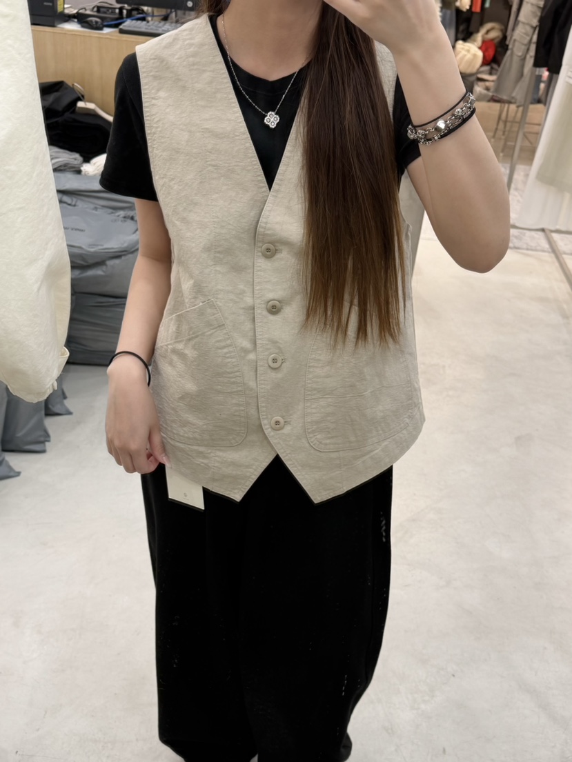 THE EYL韓國代購女士新品26春夏推薦熱賣人氣時尚真品馬甲THE EYL馬甲