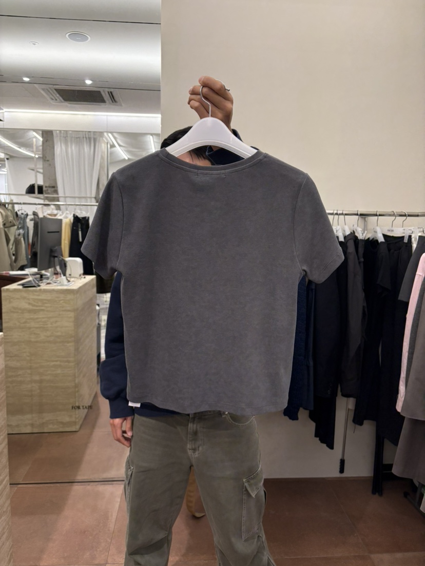 FOR TAPE東大門代購女裝新品人氣真品職業26春夏T恤水洗修身FOR TAPET恤