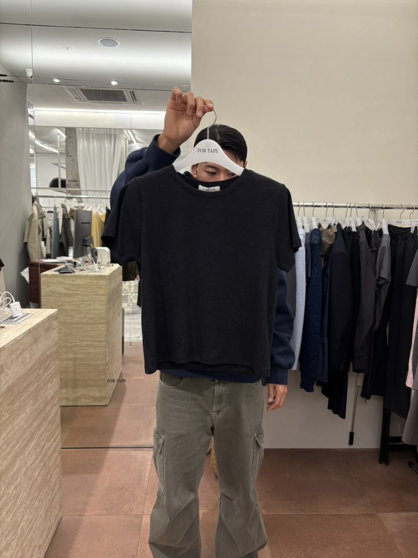 FOR TAPE東大門代購女裝新品人氣真品職業26春夏T恤水洗修身FOR TAPET恤圖色6