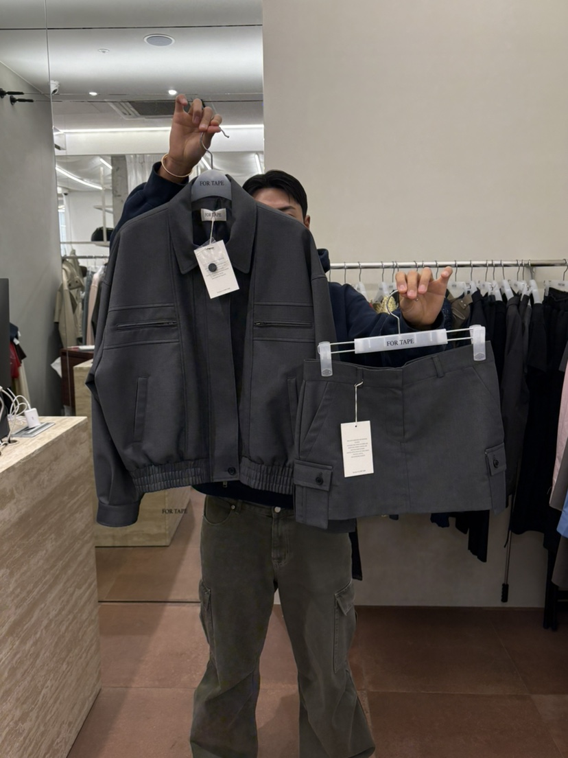 FOR TAPE東大門代購女士新款休閑人氣時尚職業真品26春夏夾克FOR TAPE夾克