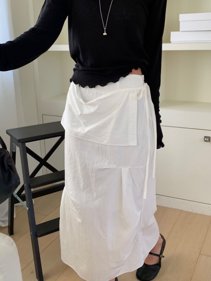 KOMOREBI韓國代購女裝新品26春夏職業真品休閑熱賣推薦長裙KOMOREBI長裙