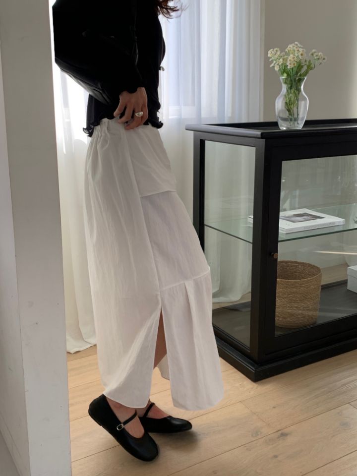 KOMOREBI韓國代購女裝新品26春夏職業真品休閑熱賣推薦長裙KOMOREBI長裙