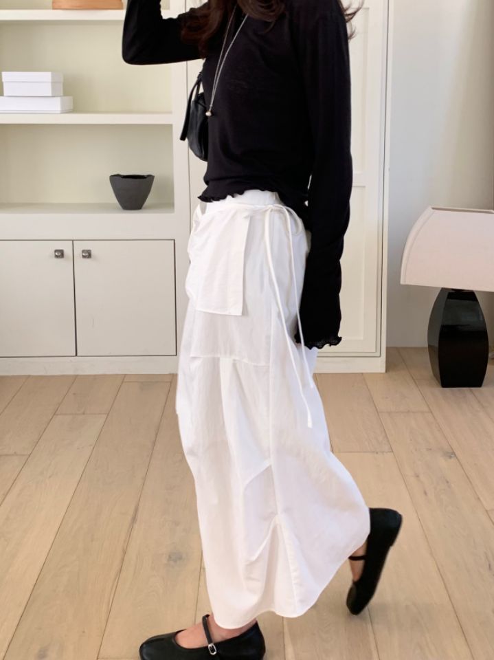 KOMOREBI韓國代購女裝新品26春夏職業真品休閑熱賣推薦長裙KOMOREBI長裙