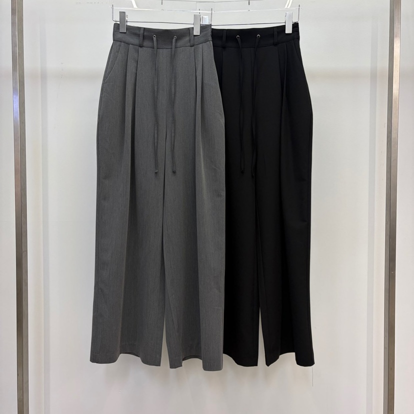 REVE CITE-L韓國代購女士新款時尚26春夏休閑褲褶裥鏤空REVE CITE-L休閑褲