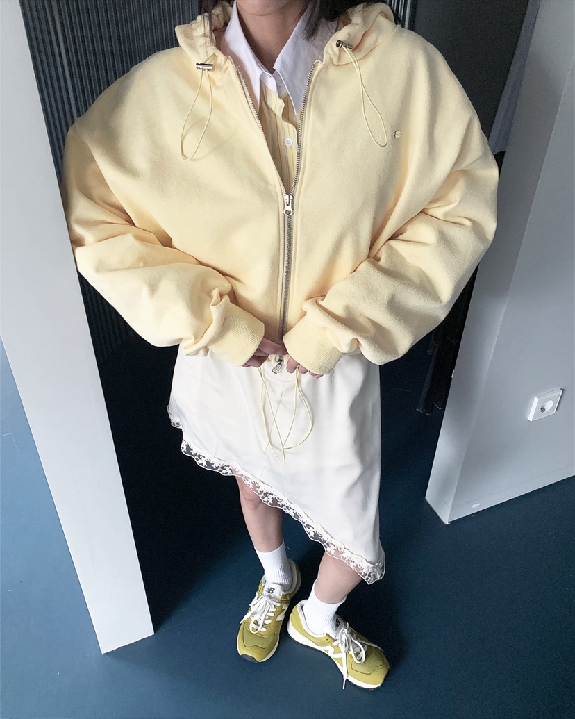 LIVE AID-P東大門直郵女裝新款人氣熱賣26春夏夾克拉鏈LIVE AID-P夾克