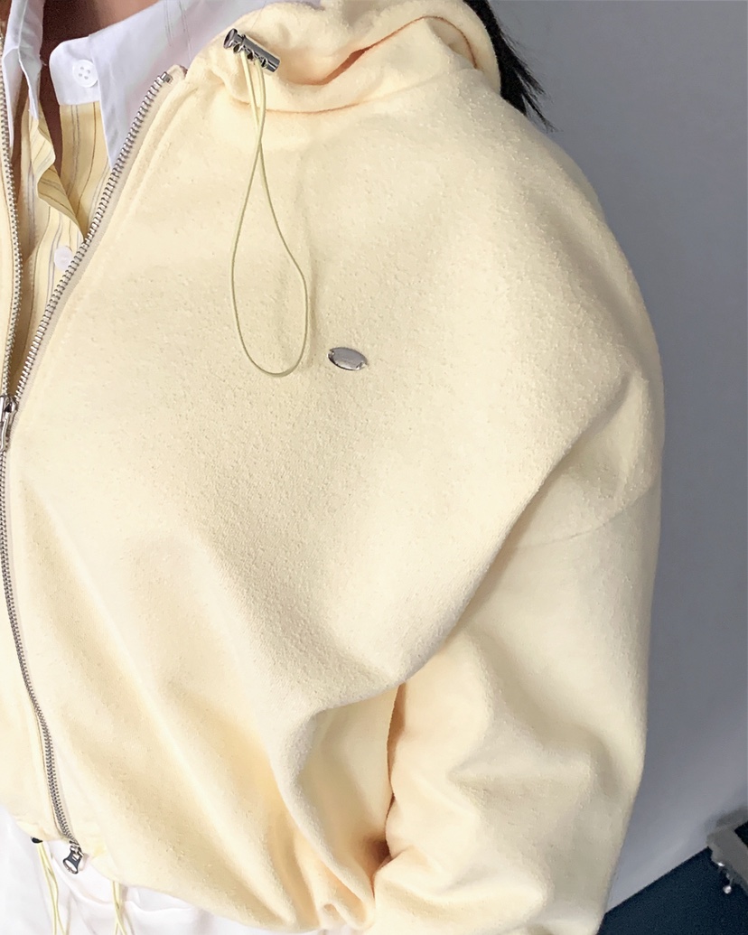 LIVE AID-P東大門直郵女裝新款人氣熱賣26春夏夾克拉鏈LIVE AID-P夾克