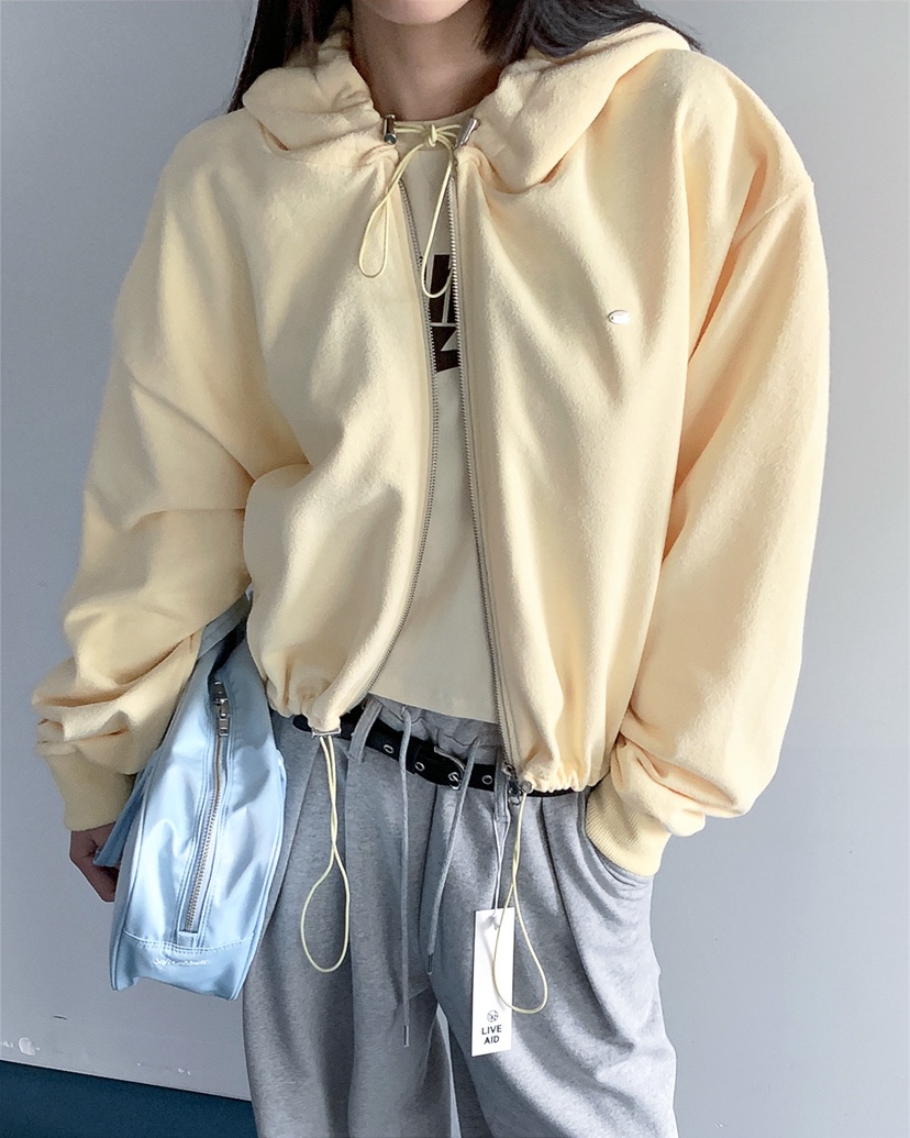 LIVE AID-P東大門直郵女裝新款人氣熱賣26春夏夾克拉鏈LIVE AID-P夾克