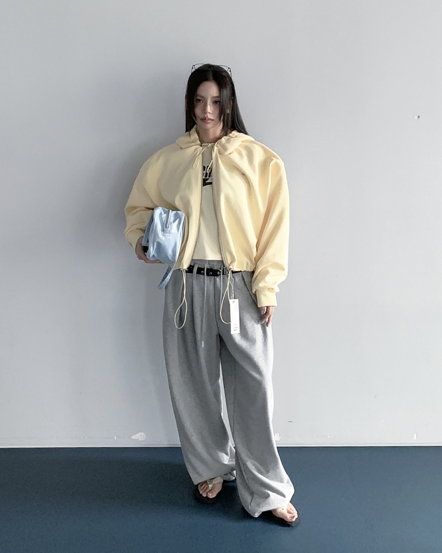 LIVE AID-P東大門直郵女裝新款人氣熱賣26春夏夾克拉鏈LIVE AID-P夾克