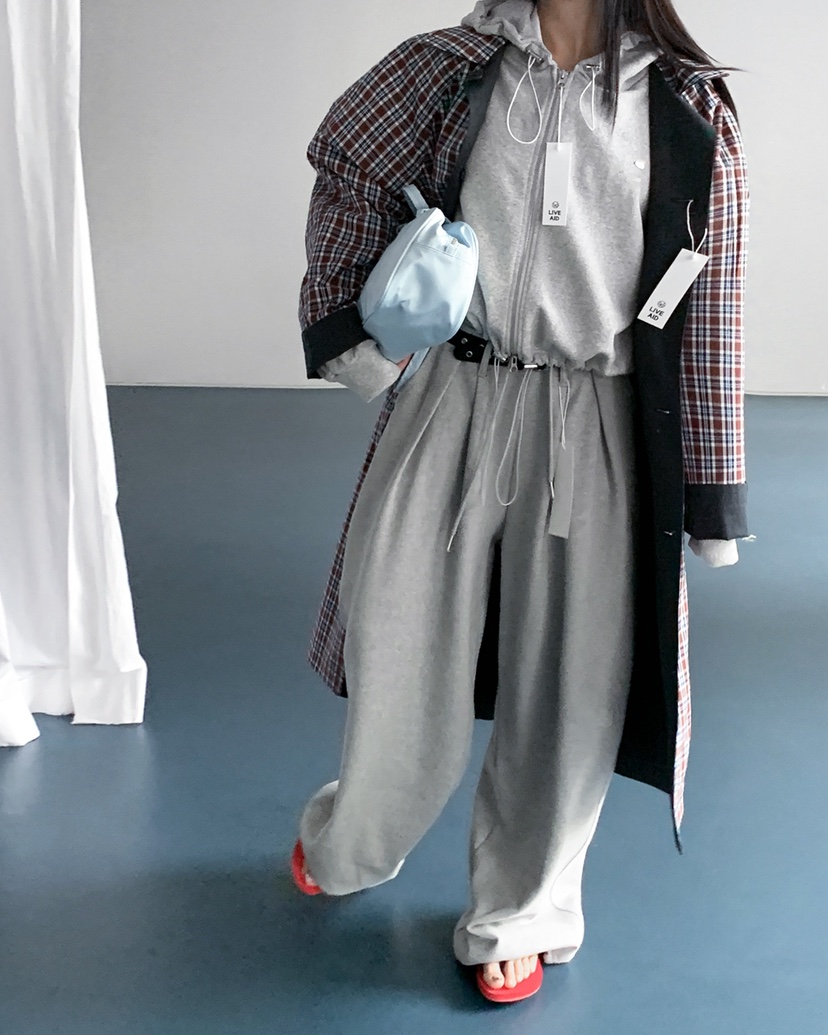 LIVE AID-P東大門直郵女裝新款人氣熱賣26春夏夾克拉鏈LIVE AID-P夾克