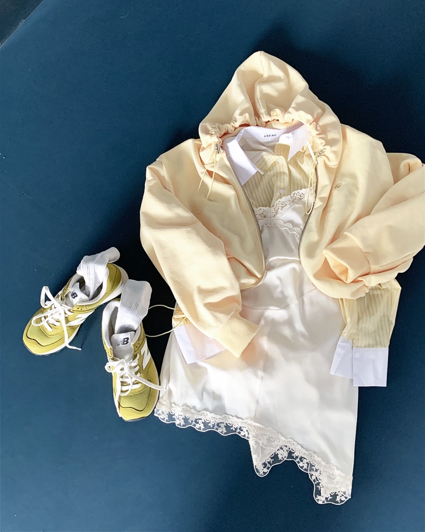 LIVE AID-P東大門直郵女裝新款人氣熱賣26春夏夾克拉鏈LIVE AID-P夾克