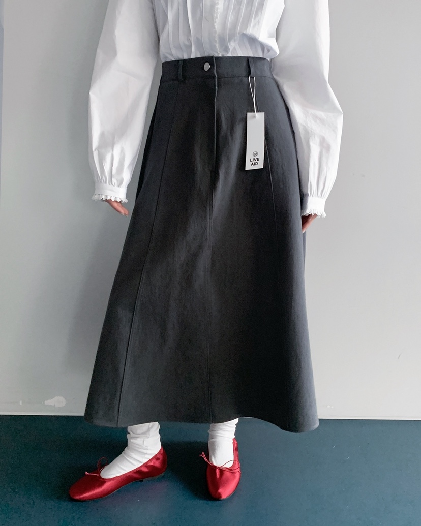 LIVE AID-P東大門直郵女士新款熱賣真品時尚職業推薦長裙LIVE AID-P長裙