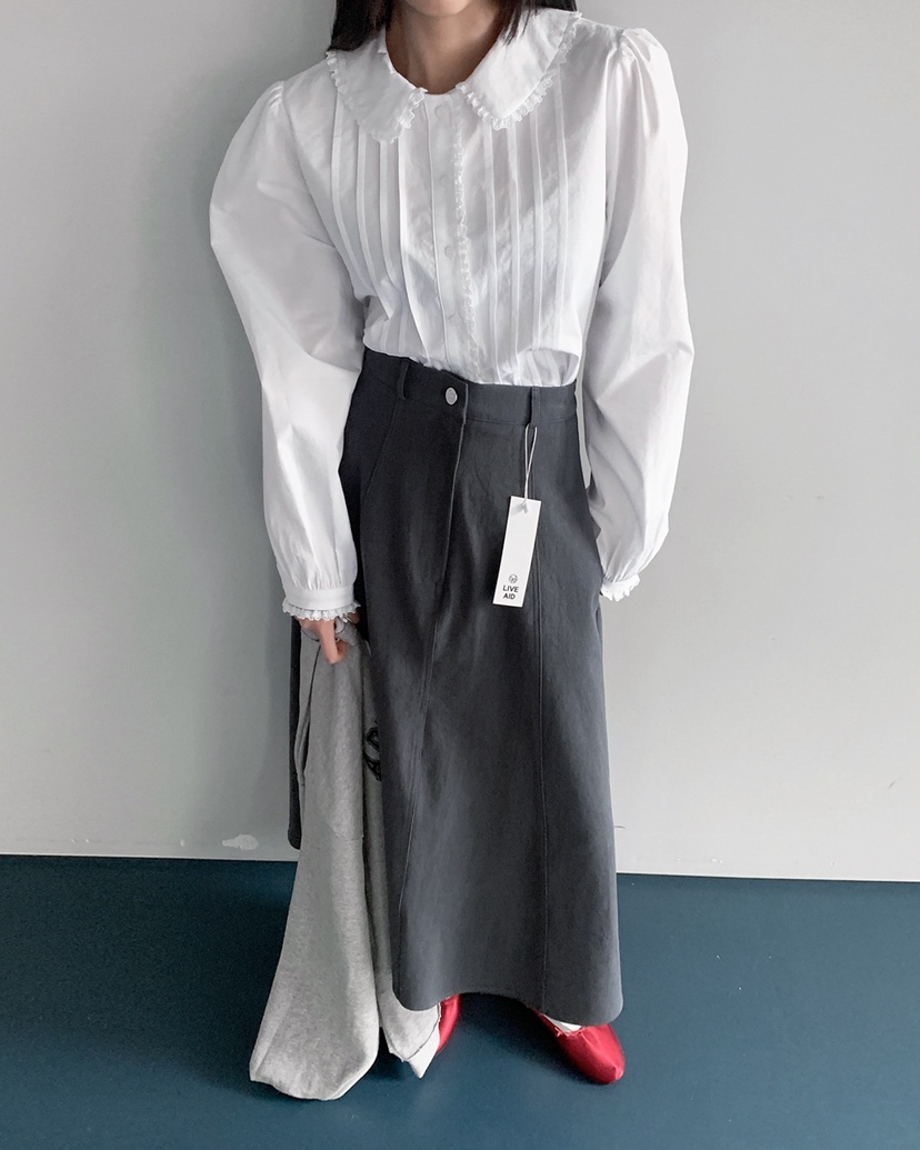 LIVE AID-P東大門直郵女士新款熱賣真品時尚職業推薦長裙LIVE AID-P長裙