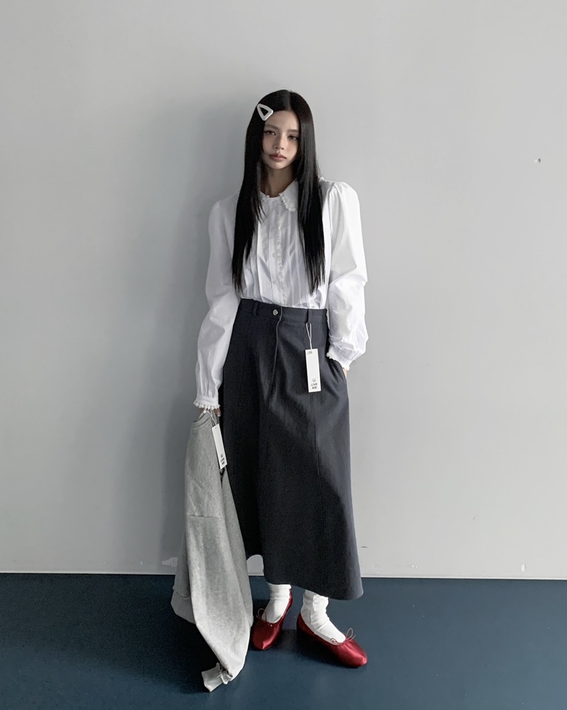 LIVE AID-P東大門直郵女士新款熱賣真品時尚職業推薦長裙LIVE AID-P長裙