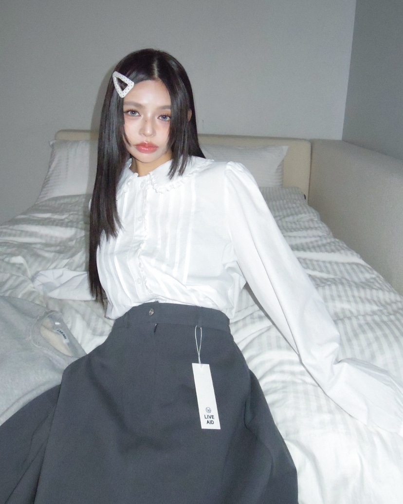 LIVE AID-P東大門直郵女士新款熱賣真品時尚職業推薦長裙LIVE AID-P長裙