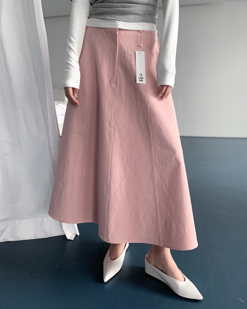 LIVE AID-P東大門直郵女士新款熱賣真品時尚職業推薦長裙LIVE AID-P長裙