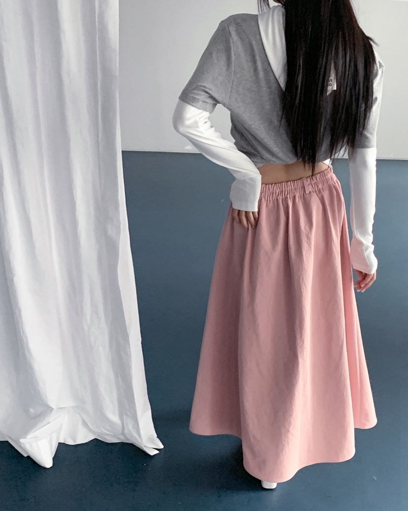 LIVE AID-P東大門直郵女士新款熱賣真品時尚職業推薦長裙LIVE AID-P長裙