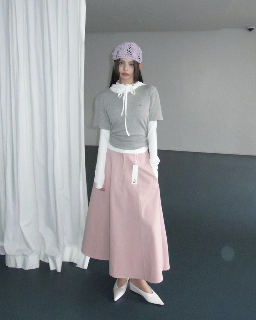 LIVE AID-P東大門直郵女士新款熱賣真品時尚職業推薦長裙LIVE AID-P長裙