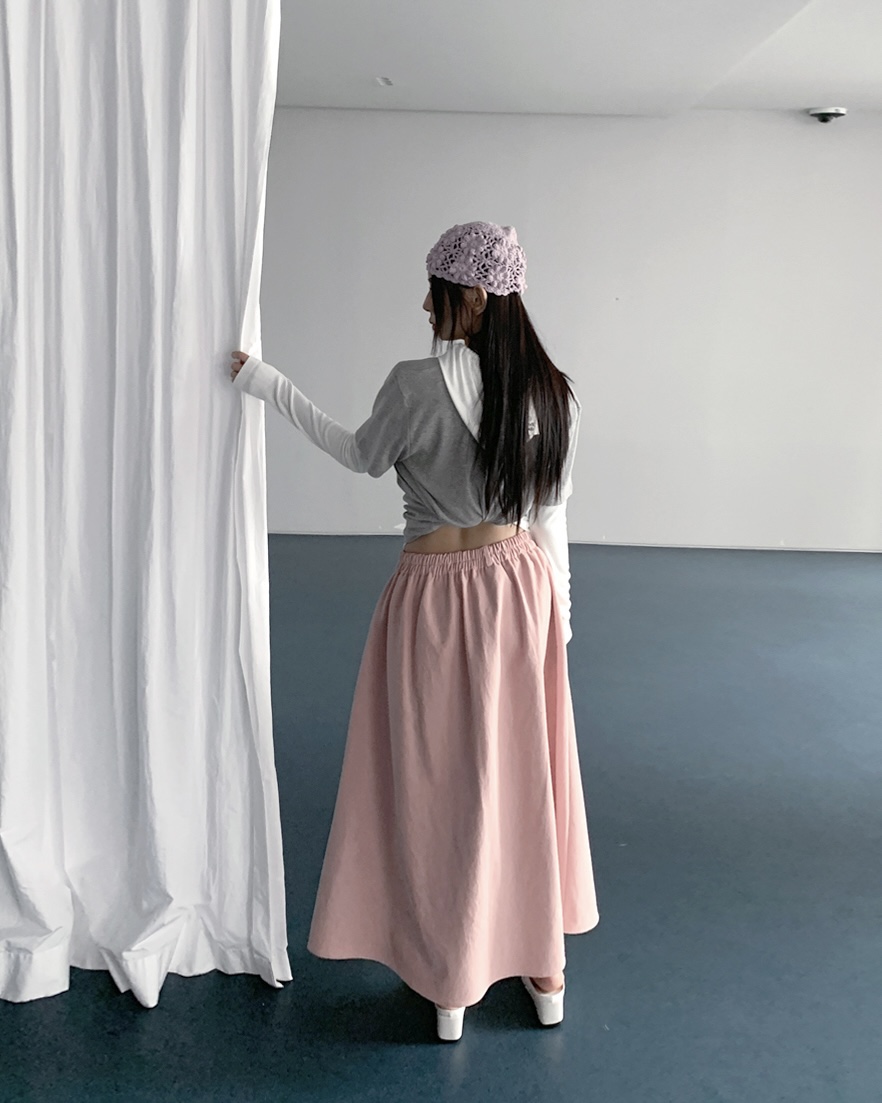 LIVE AID-P東大門直郵女士新款熱賣真品時尚職業推薦長裙LIVE AID-P長裙