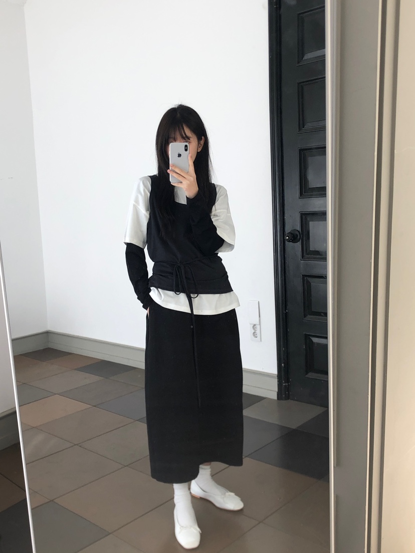 THE EYL韓國代購女士新款休閑推薦職業真品26春夏熱賣長裙THE EYL長裙