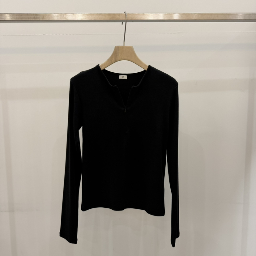 THE EYL韓國直郵女裝新品26春夏職業推薦人氣長袖T恤拉鏈THE EYL長袖T恤圖色3