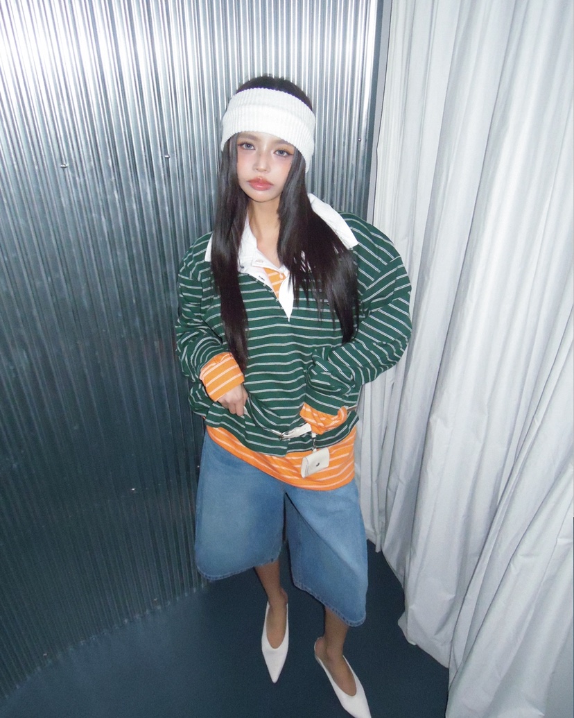 LIVE AID-P韓國代購女士新品熱賣時尚職業26春夏休閑短褲LIVE AID-P短褲