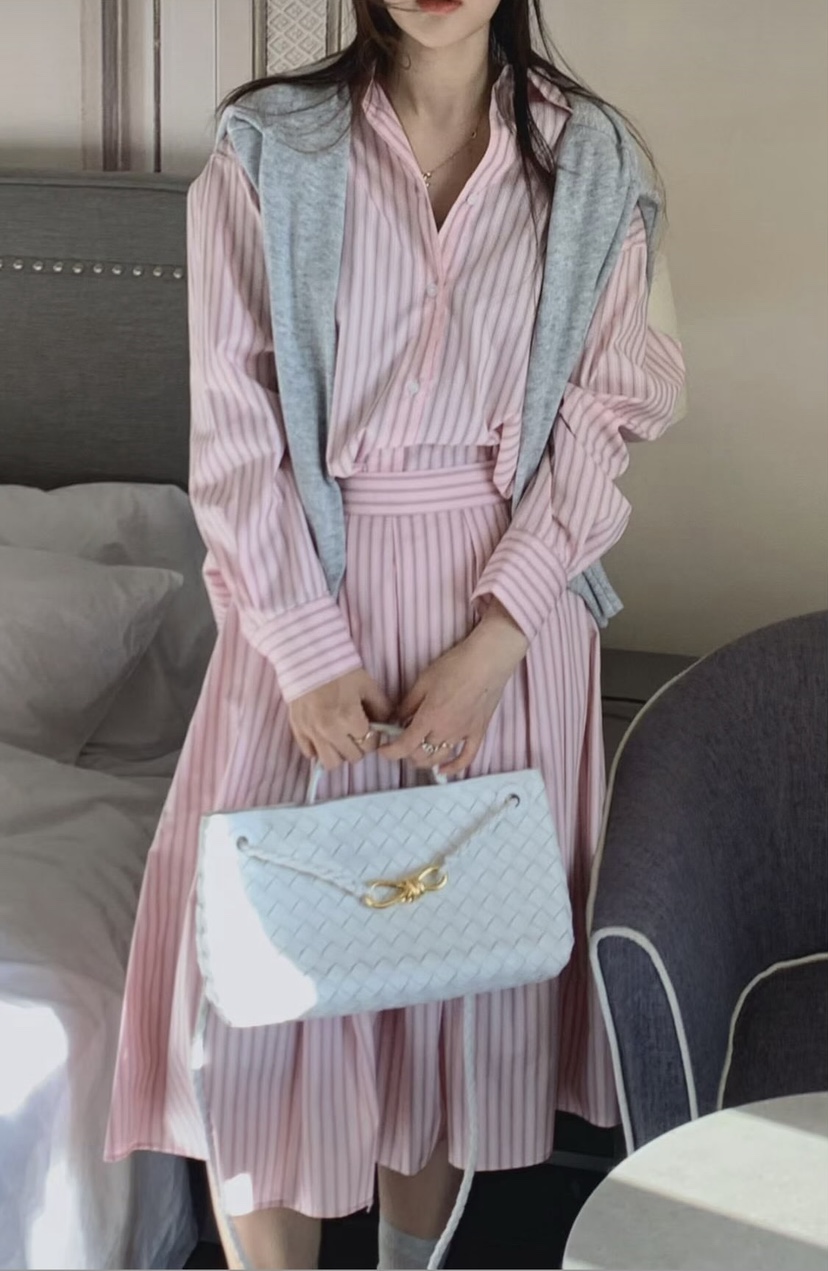 LA CREME韓國直郵女士新品26春夏職業時尚人氣襯衫蕾絲衫LA CREME襯衫/蕾絲衫