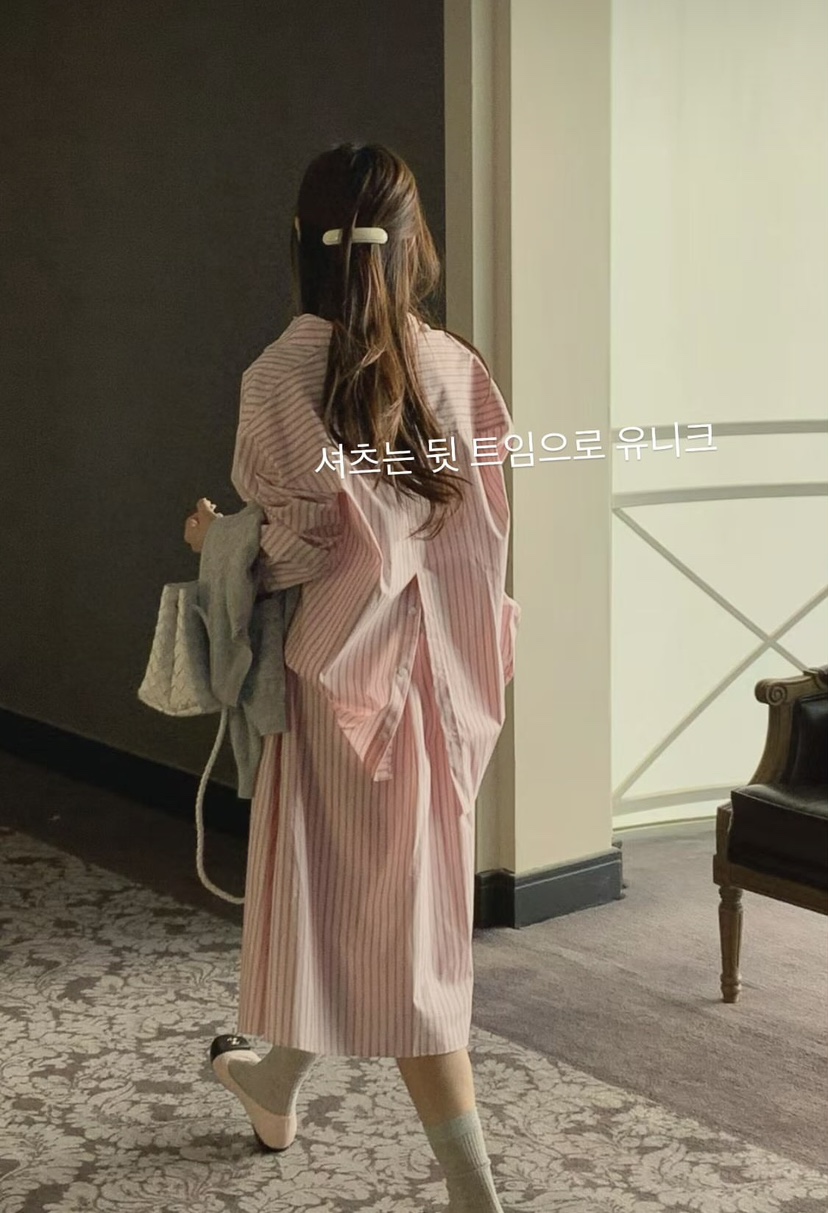 LA CREME韓國直郵女士新品26春夏職業時尚人氣襯衫蕾絲衫LA CREME襯衫/蕾絲衫