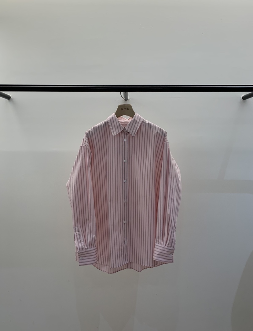 LA CREME韓國直郵女士新品26春夏職業時尚人氣襯衫蕾絲衫LA CREME襯衫/蕾絲衫圖色1