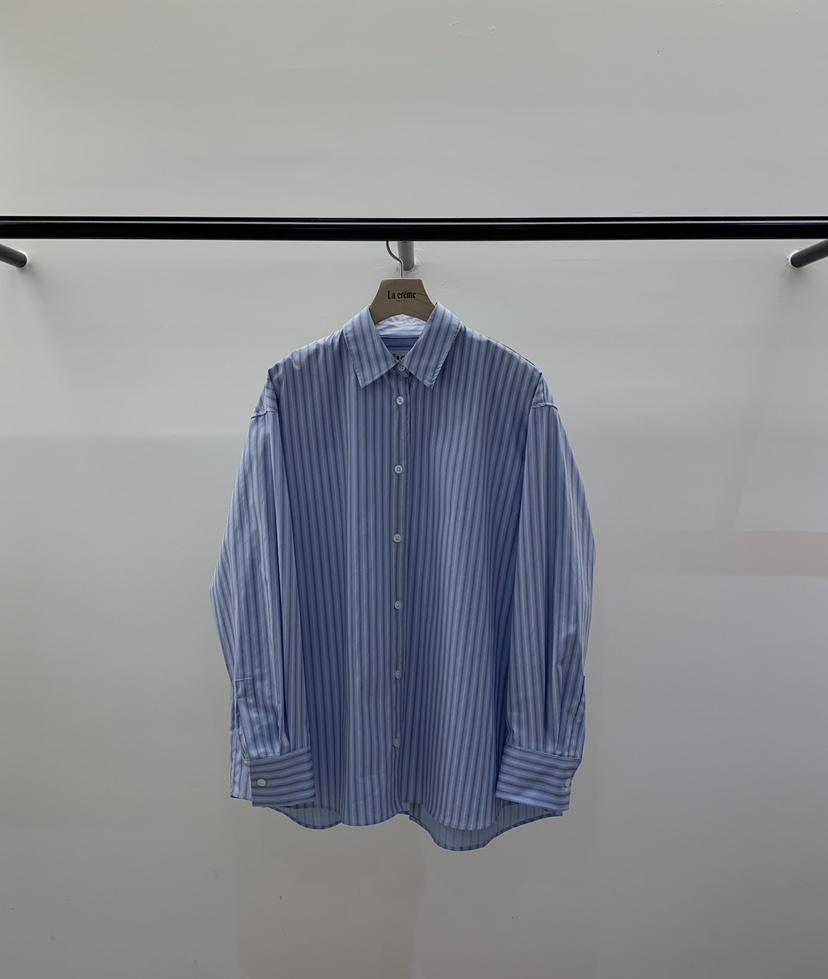 LA CREME韓國直郵女士新品26春夏職業時尚人氣襯衫蕾絲衫LA CREME襯衫/蕾絲衫圖色3