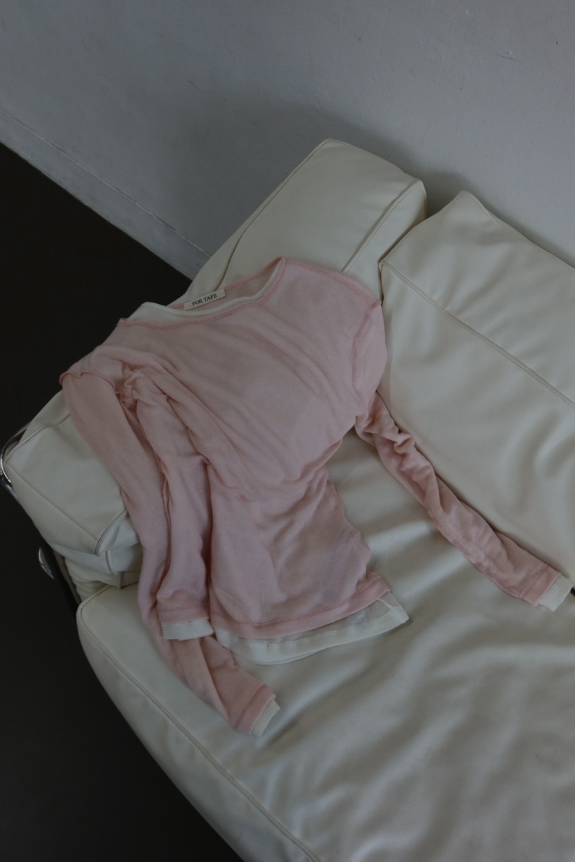 FOR TAPE東大門實拍女士新品推薦26春夏時尚熱賣長袖T恤FOR TAPE長袖T恤