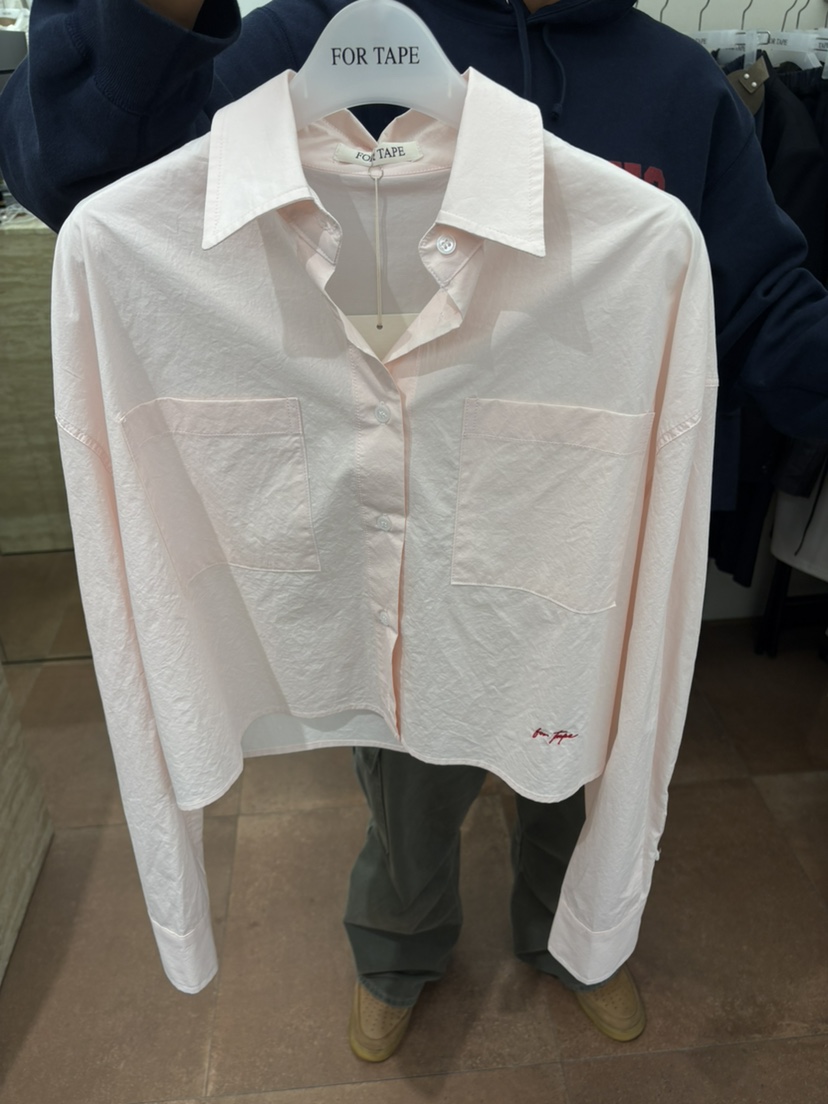 FOR TAPE東大門直郵女士新款職業推薦26春夏襯衫蕾絲衫套裝FOR TAPE襯衫/蕾絲衫圖色1