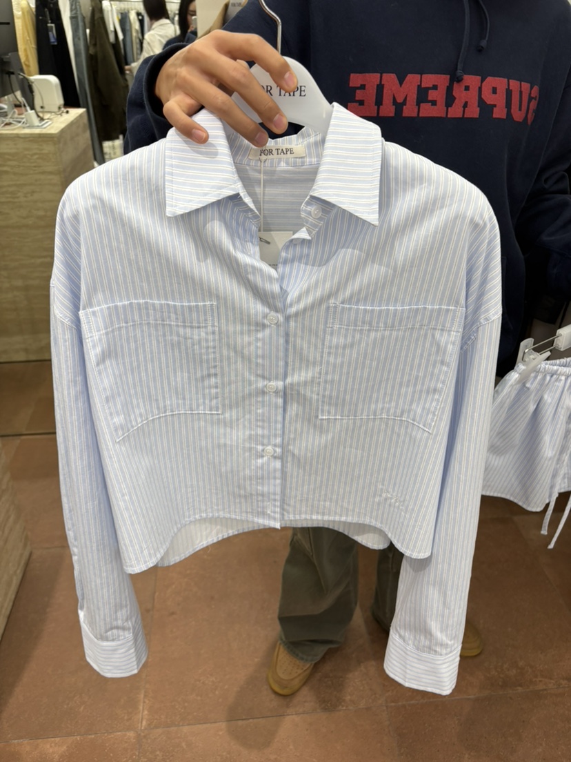 FOR TAPE東大門直郵女士新款職業推薦26春夏襯衫蕾絲衫套裝FOR TAPE襯衫/蕾絲衫圖色2