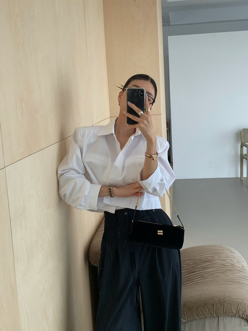 REVE CITE-L韓國直郵女士新款人氣26春夏休閑褲褶裥鏤空REVE CITE-L休閑褲