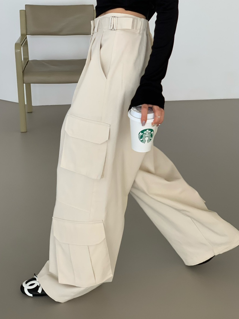 REVE CITE-L東大門代購女裝新款26春夏推薦休閑褲工裝褲REVE CITE-L休閑褲