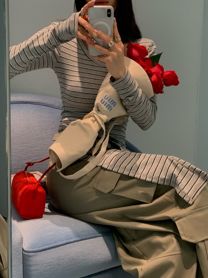 REVE CITE-L東大門代購女裝新款26春夏推薦休閑褲工裝褲REVE CITE-L休閑褲