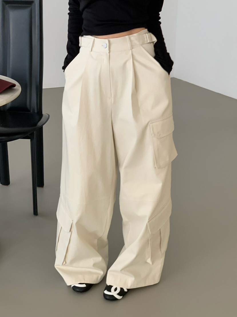 REVE CITE-L東大門代購女裝新款26春夏推薦休閑褲工裝褲REVE CITE-L休閑褲圖色1