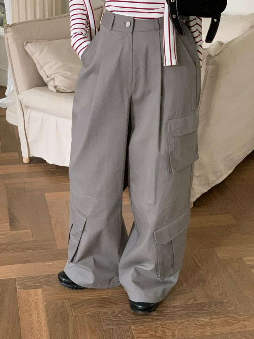 REVE CITE-L東大門代購女裝新款26春夏推薦休閑褲工裝褲REVE CITE-L休閑褲圖色2