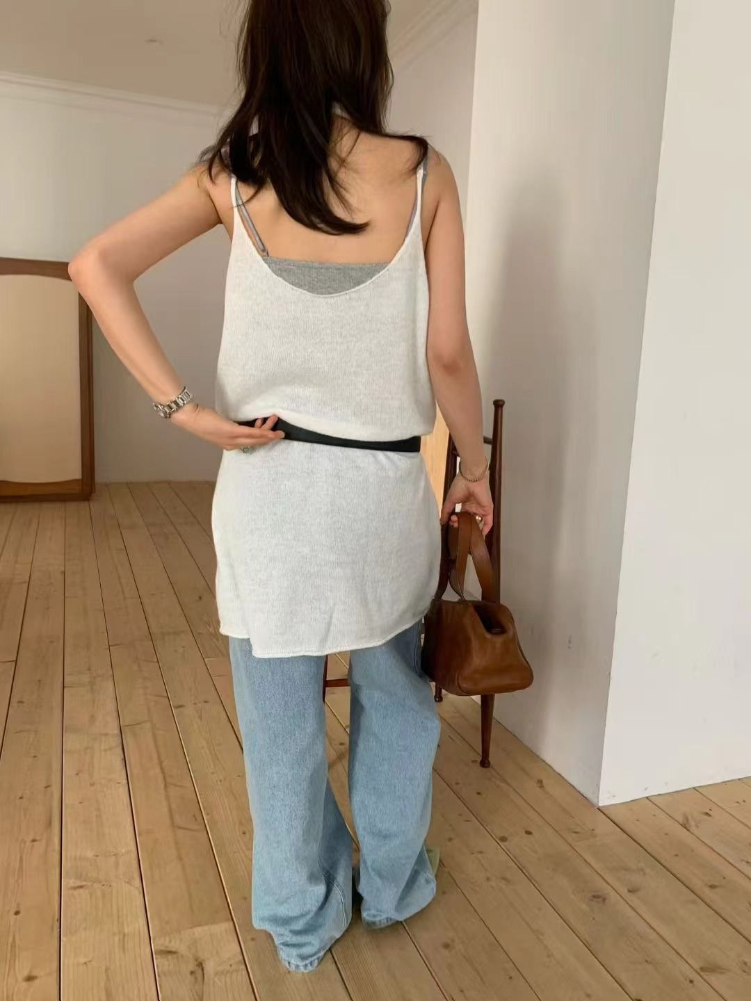 WELL ROW-T/WEARRAW東大門直郵女裝新款休閑連衣裙不含腰帶WELL ROW-T/WEARRAW連衣裙