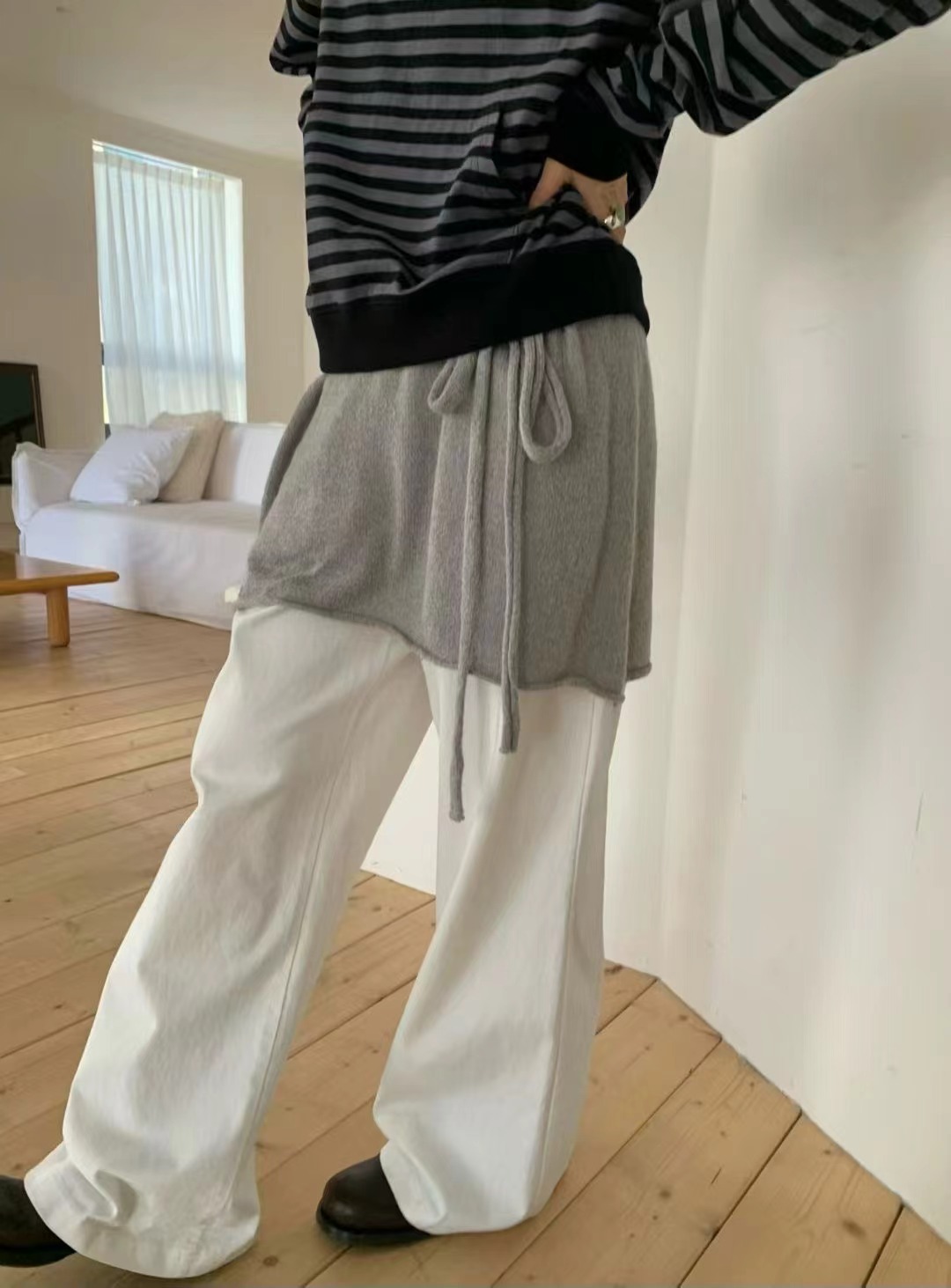 WELL ROW-T/WEARRAW東大門直郵女裝新款休閑連衣裙不含腰帶WELL ROW-T/WEARRAW連衣裙