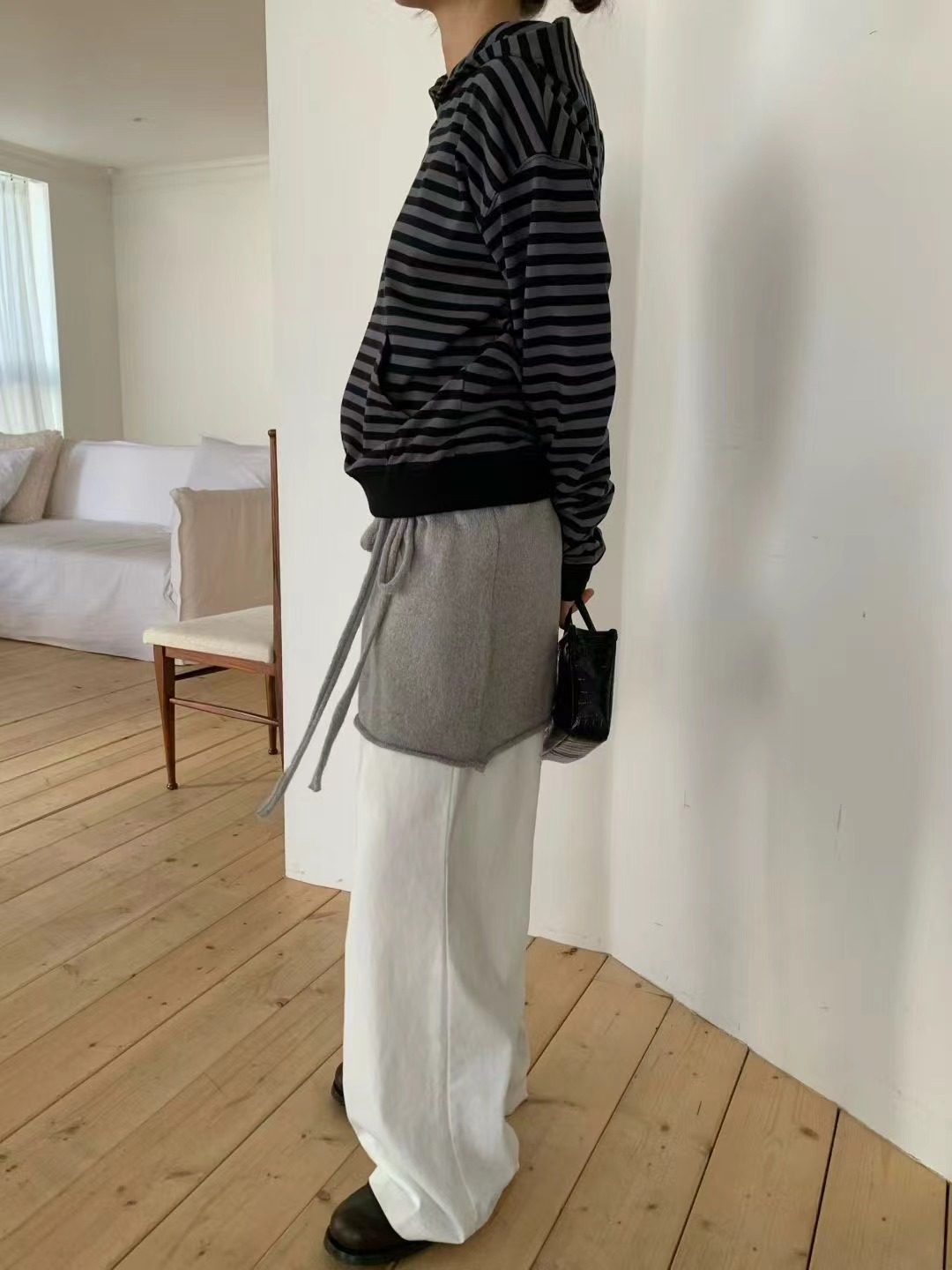 WELL ROW-T/WEARRAW東大門直郵女裝新款休閑連衣裙不含腰帶WELL ROW-T/WEARRAW連衣裙