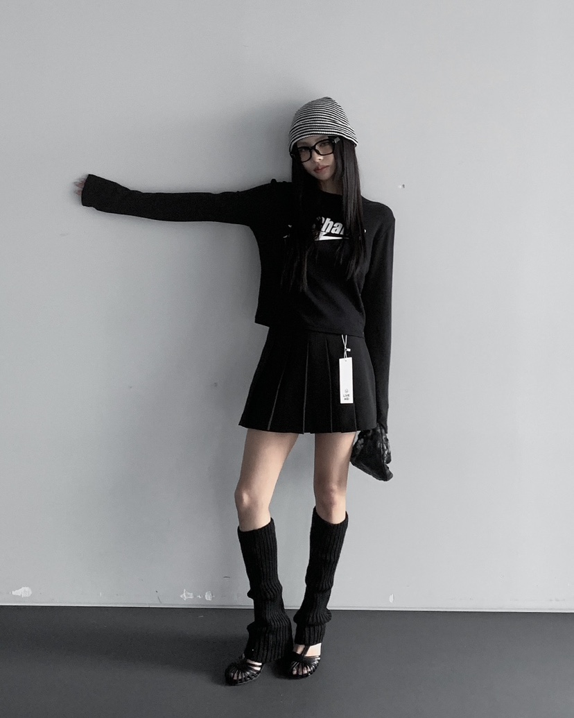 LIVE AID-P韓國代購女士新款熱賣26春夏時尚推薦真品裙褲LIVE AID-P裙褲