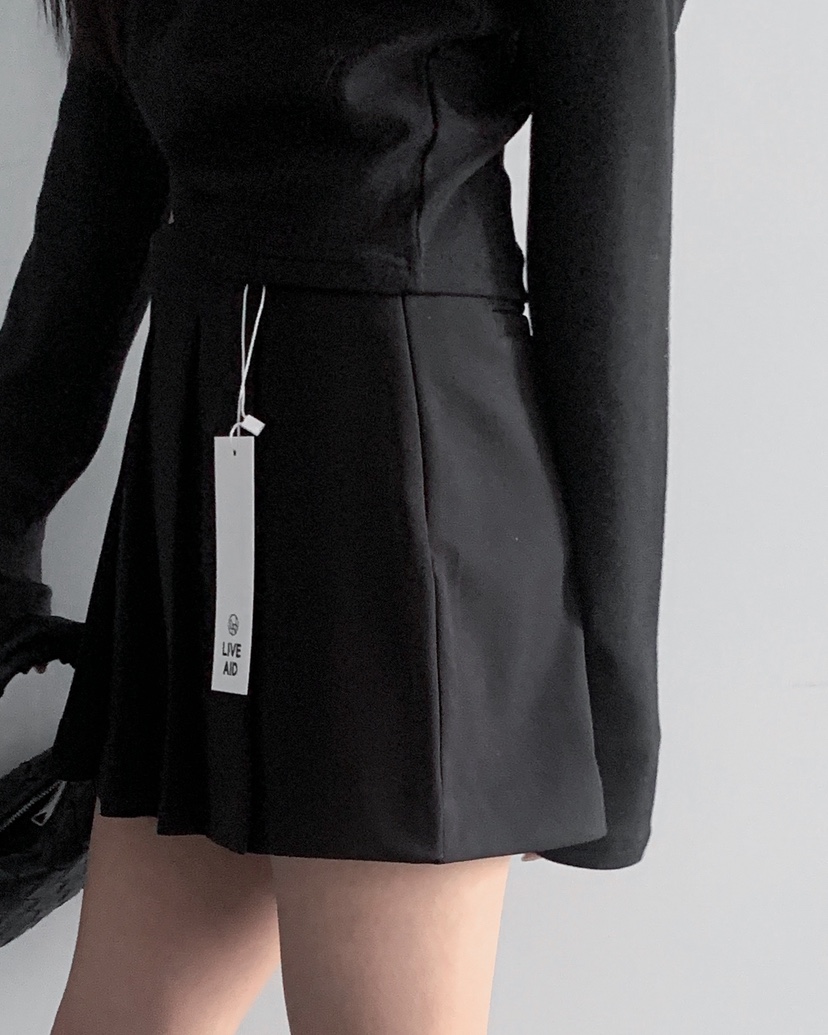 LIVE AID-P韓國代購女士新款熱賣26春夏時尚推薦真品裙褲LIVE AID-P裙褲