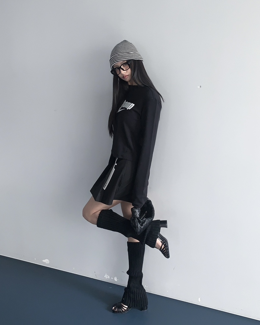 LIVE AID-P韓國代購女士新款熱賣26春夏時尚推薦真品裙褲LIVE AID-P裙褲