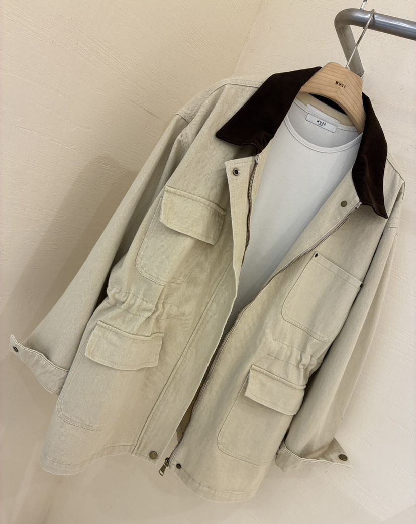 MUSE-P東大門代購女裝新款休閑時尚人氣真品夾克不含內搭MUSE-P夾克