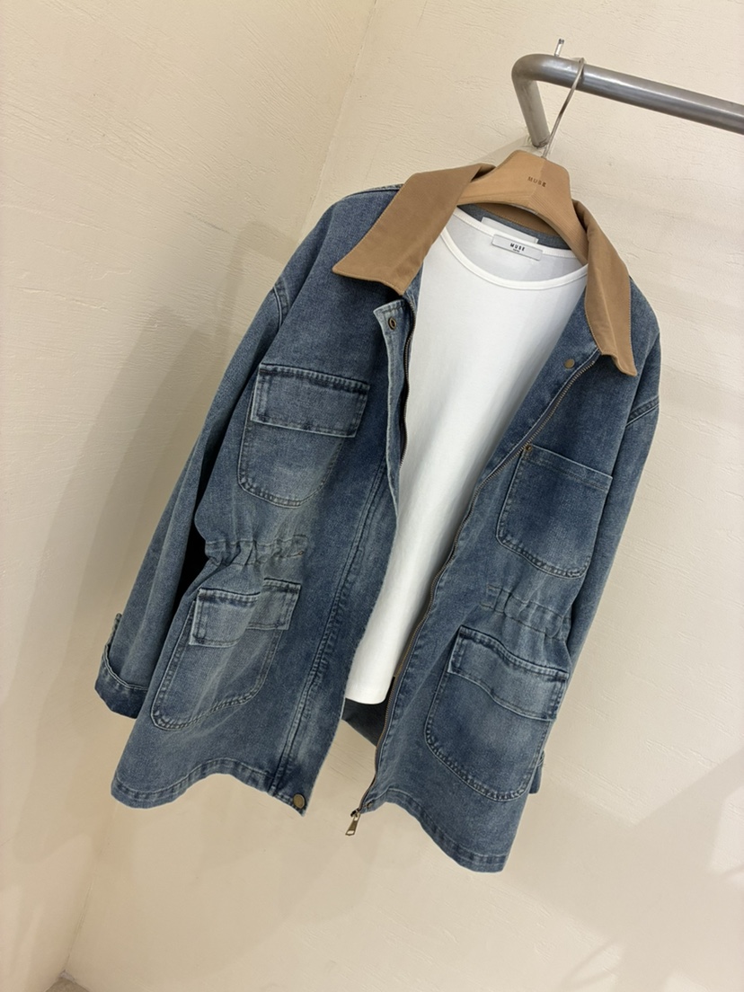 MUSE-P東大門代購女裝新款休閑時尚人氣真品夾克不含內搭MUSE-P夾克